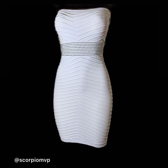 dress - white